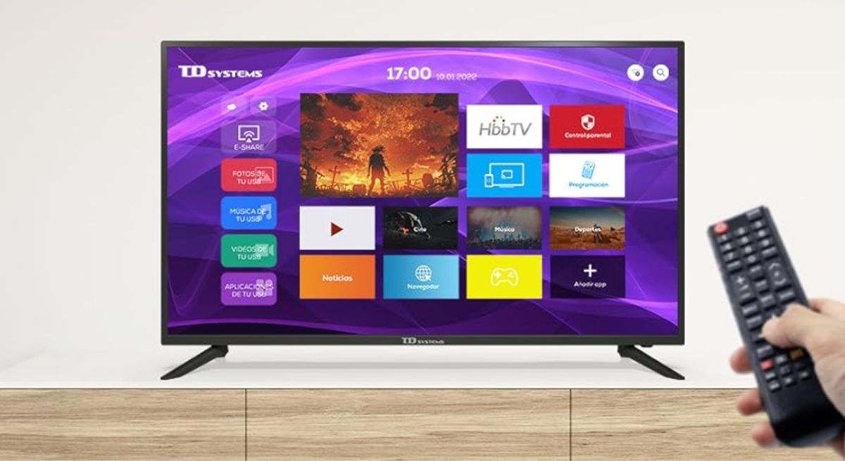 Televisión Smart TV 32 de TD Systems