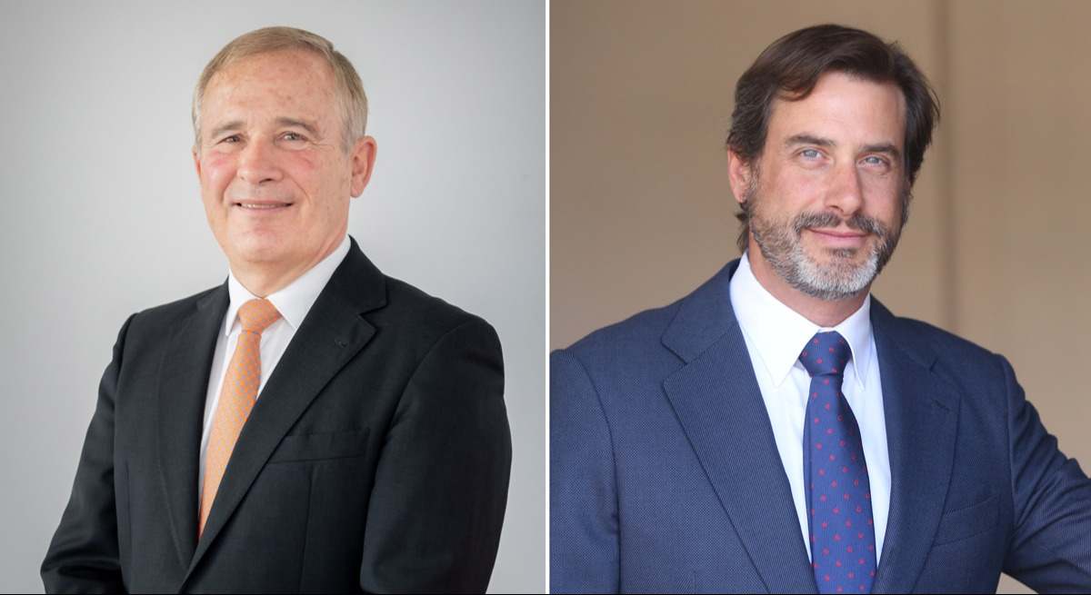 José Luis del Valle, presidente del Consejo de Administración de Lar España, y Alfonso Brunet, CEO de Castellana Properties
