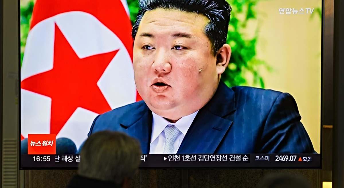 Kim Jong-un en una pantalla de televisión / EP