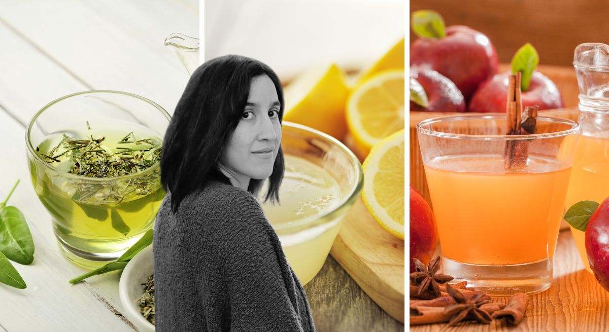 Karla Ximena con los tres mejores alimentos para limpiar el hígado de fondo