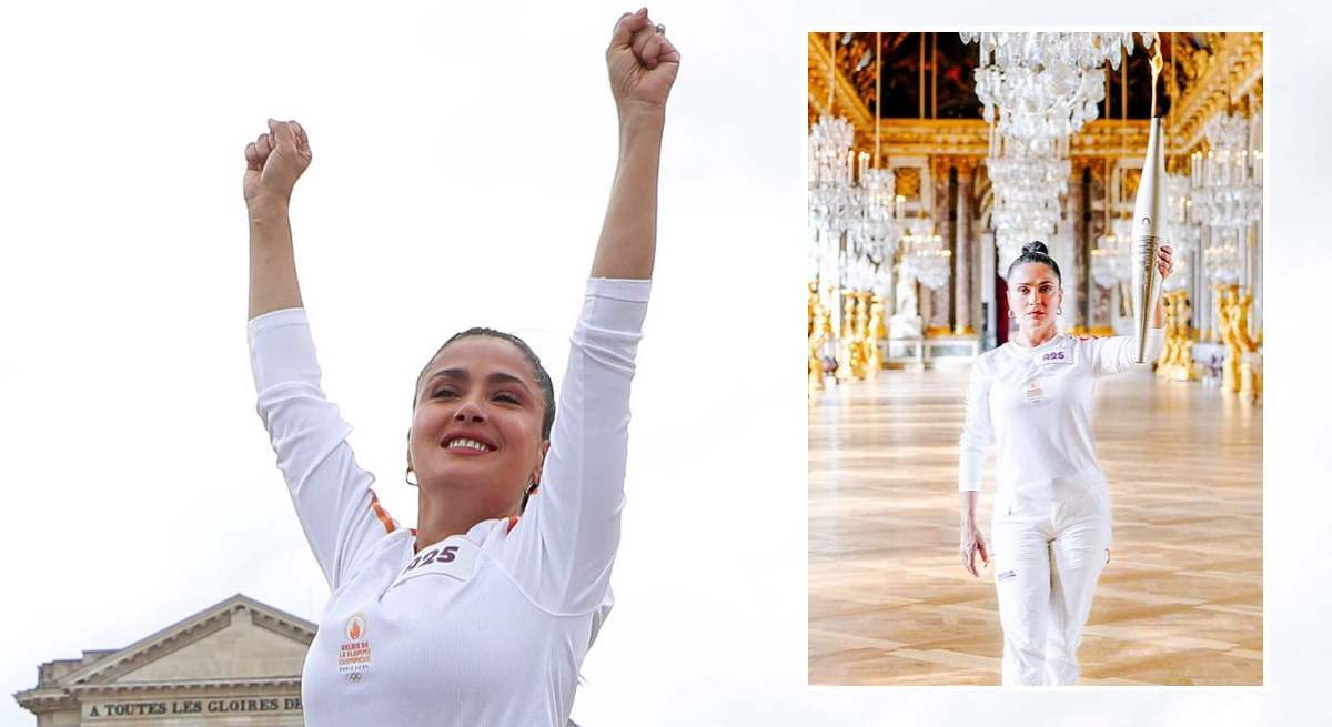 Salma Hayek juegos olímpicos 