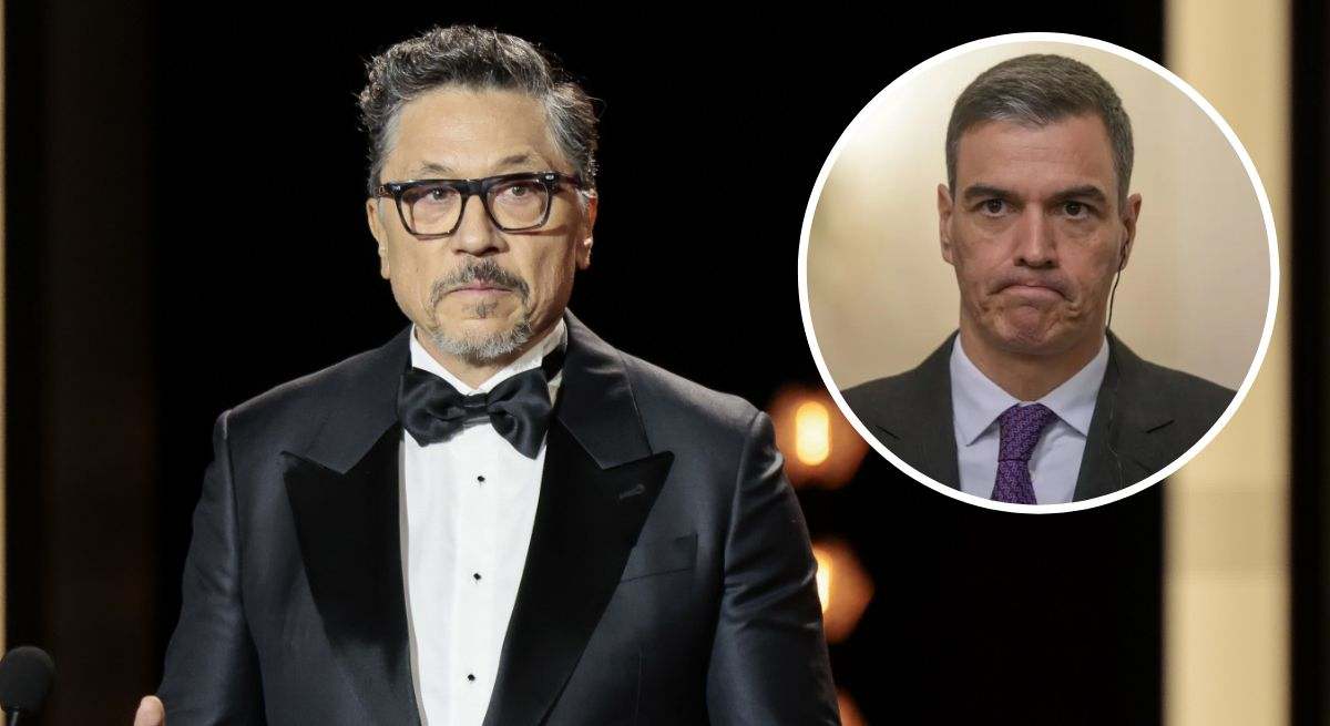 Carlos Bardem y Pedro Sánchez