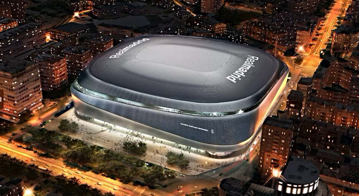 El nuevo estadio Santiago Bernabéu