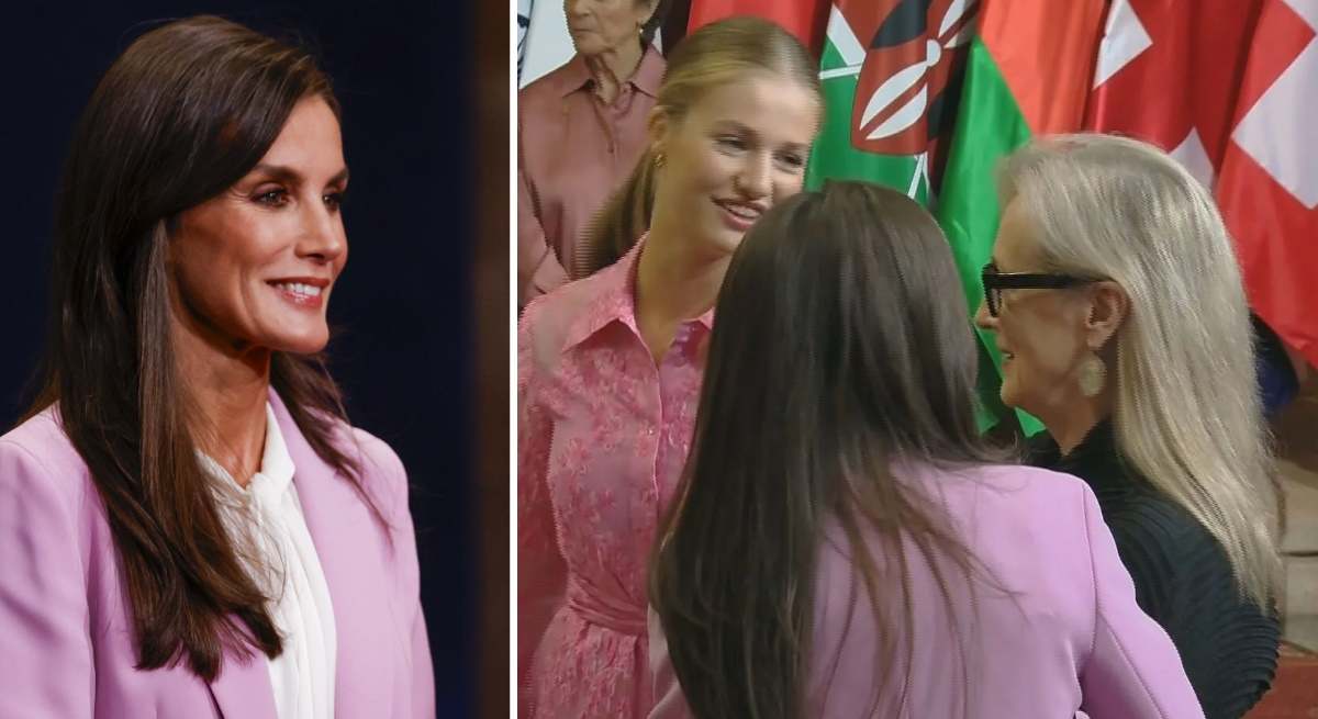 Letizia, Leonor, infanta Sofía, Meryl Streep 