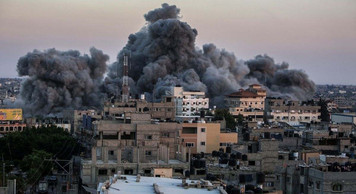 Bombardeo Rafah