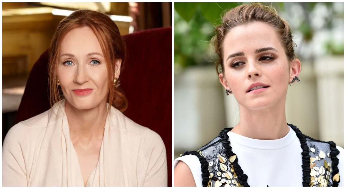 JK Rowling y Emma Watson