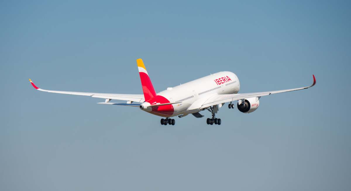 Avión de Iberia.