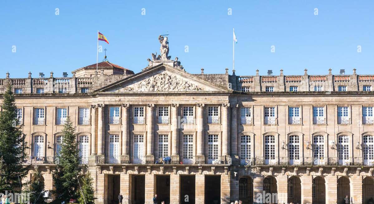 En la imagen, el Pazo de Raxoi, sede del ayuntamiento de Santiago de Compostela.
