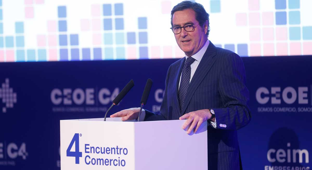 Antonio Garamendi, presidente de la CEOE