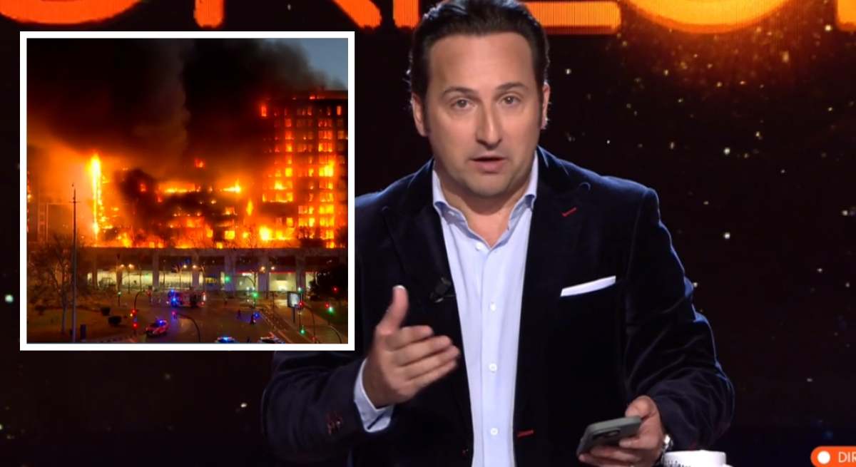 Iker Jiménez y el incendio de Valencia
