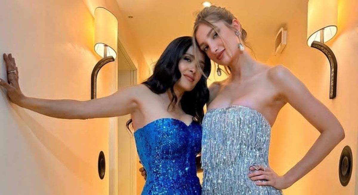 Salma Hayek comparte unas cariñosas fotos con su hijastra modelo Mathilde "Tildie" Pinault