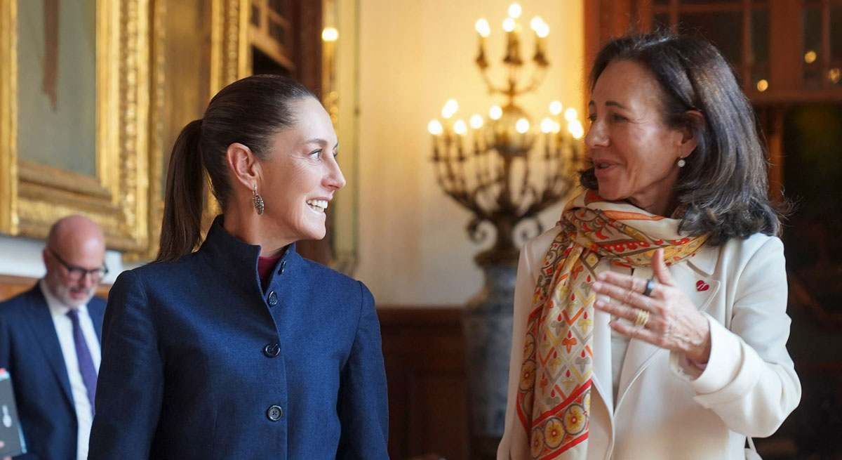 Sheinbaum y Botín