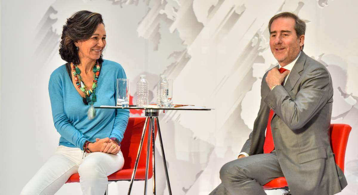 Ana Botín y Héctor Grisi, presidenta y consejero delegado de Banco Santander.