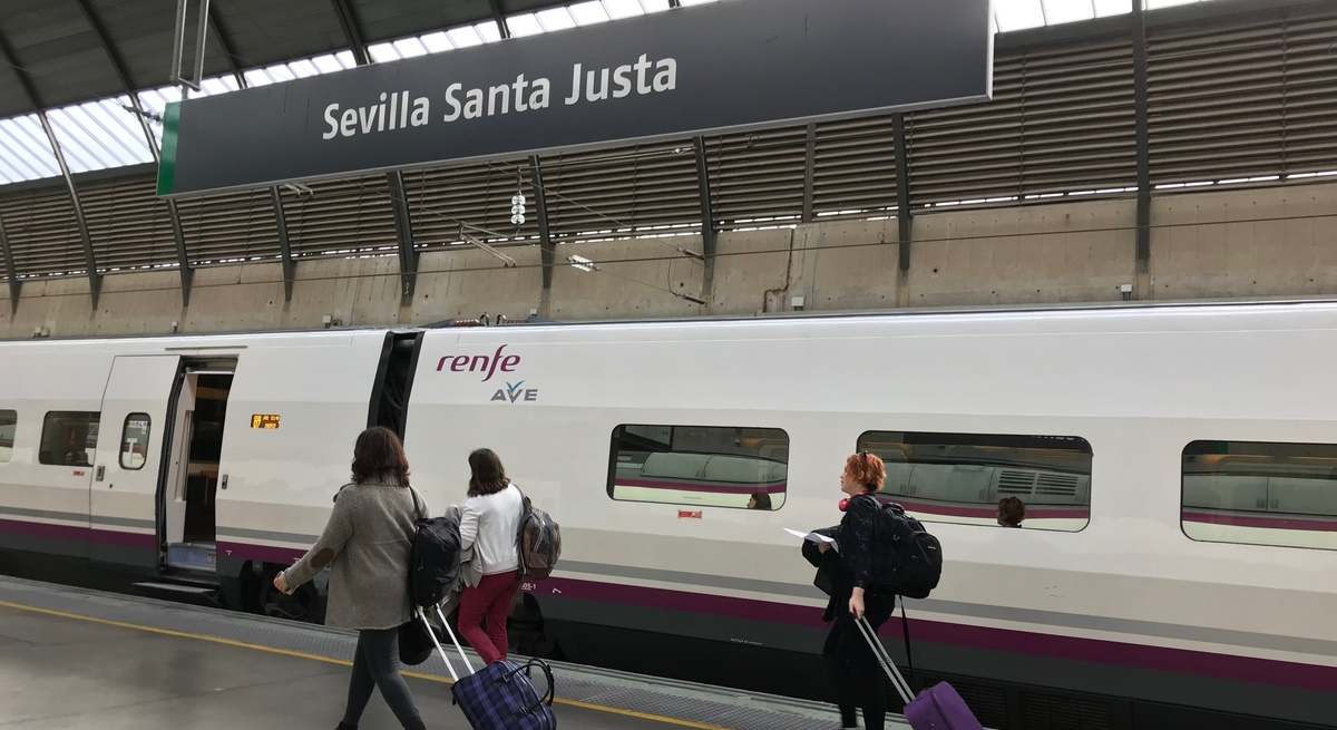ave estación santa justa sevilla tren renfe