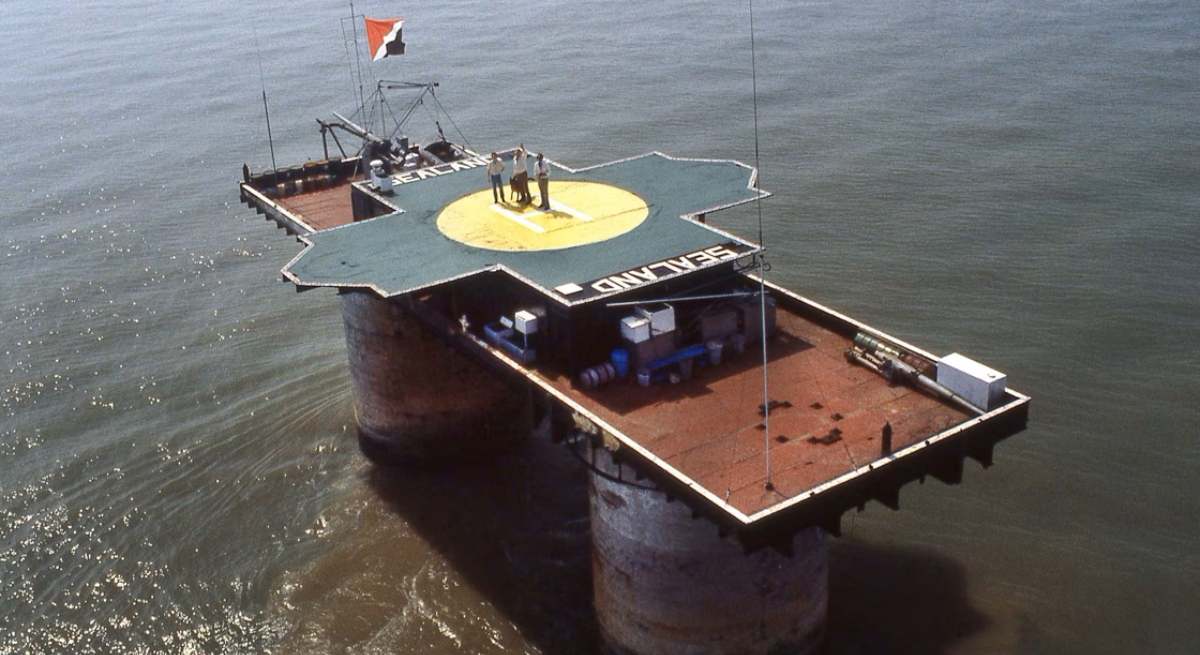 El Principado de Sealand es una plataforma en mitad de la nada / Sealand
