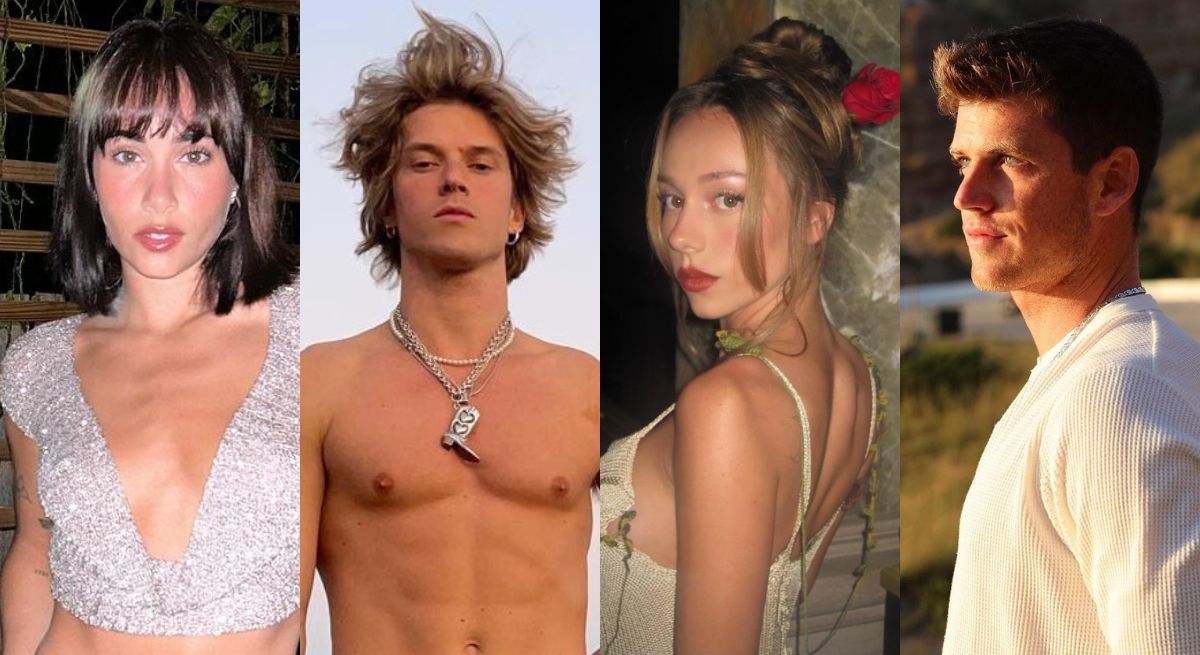 Aitana, Biel Juste, Ester Expósito y Miguel Bernardeau