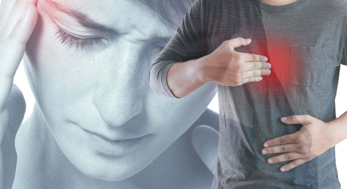 Migrañas y acidez estomacal