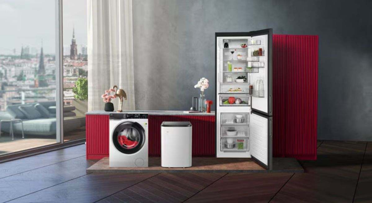 Frigorífico combi Serie 8000 Cooling 360º de AEG