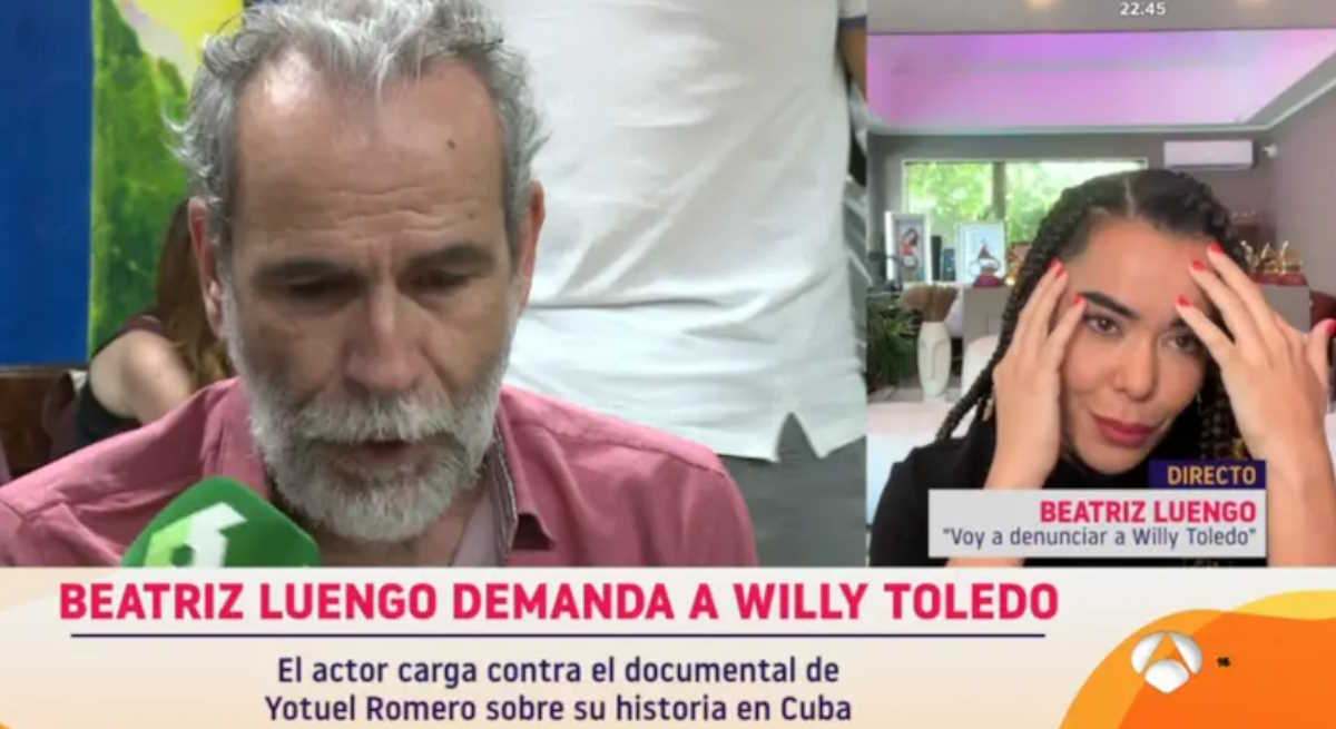 Beatriz Luengo y Willy Toledo