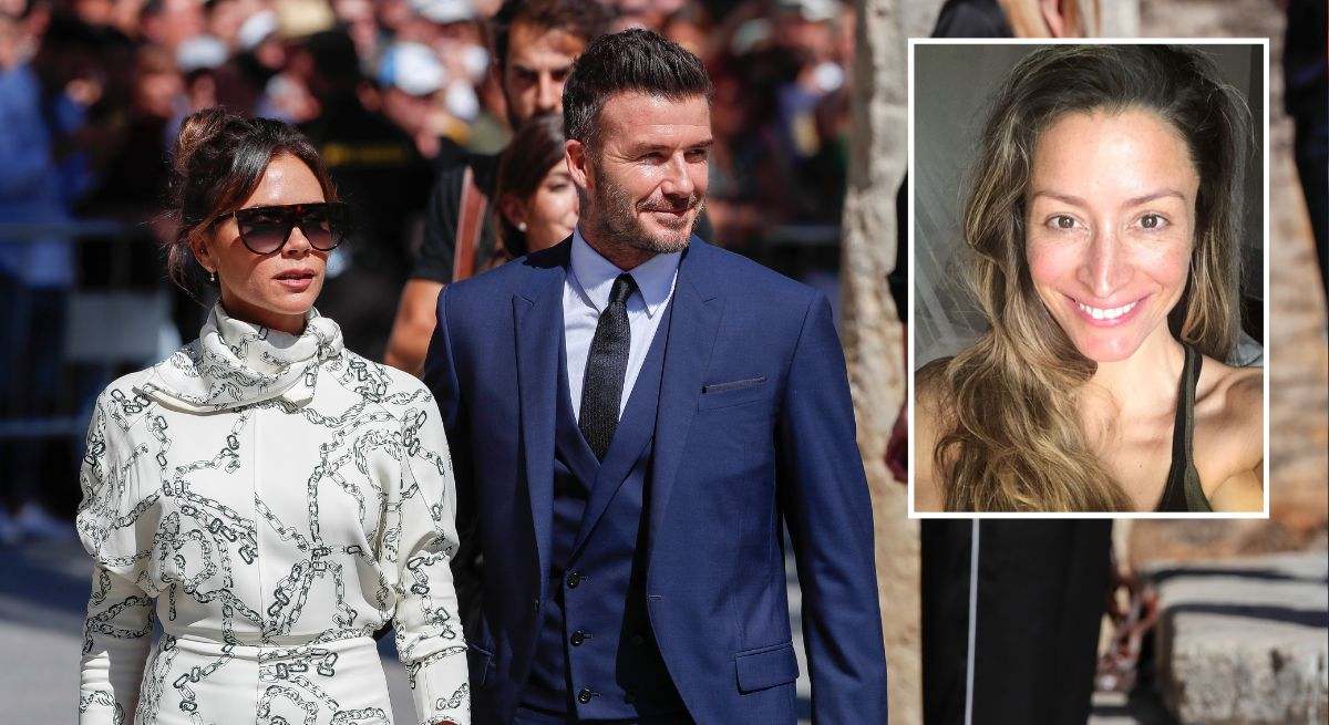 Los Beckam y Rebecca Loos