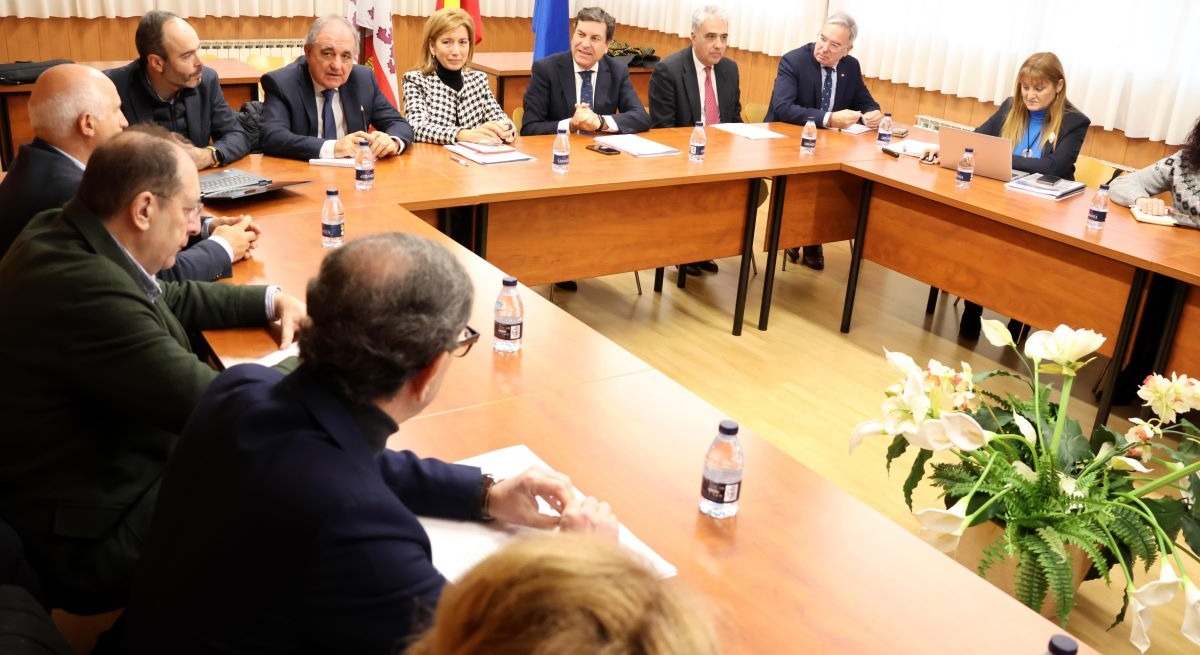 Reunión de la Mesa de Trabajo de Transición Justa en Castilla y León