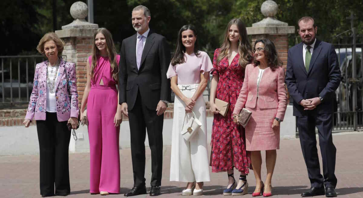 La familia Borbón y Grecia-Ortiz Rocasolano