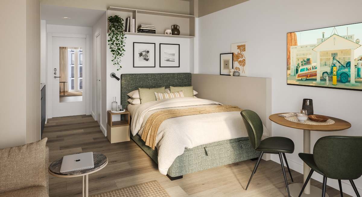 Habitación de flex living