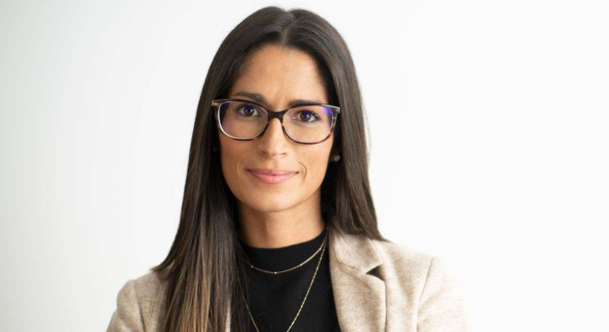 La nutricionista Clara Llorens frente a la cámara
