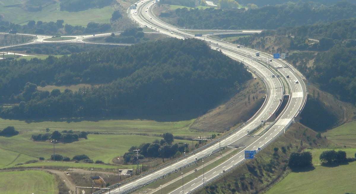 Tramo de la Autovía del Camino.