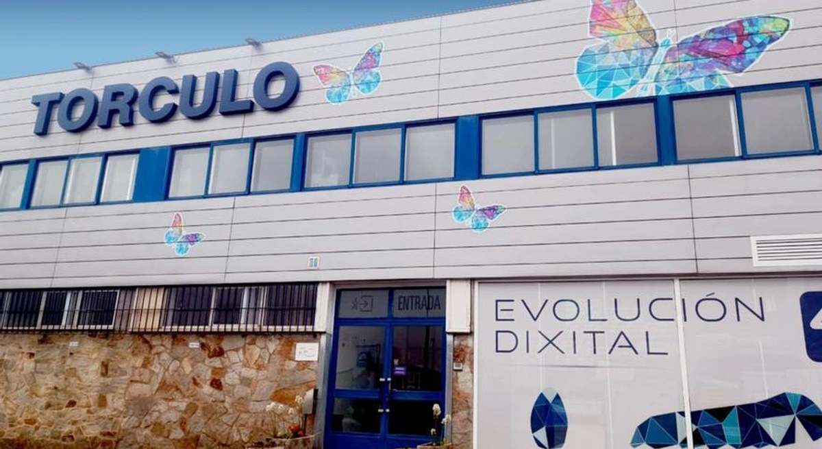 Instalaciones de Tórculo en el polígono del Tambre, en Santiago.