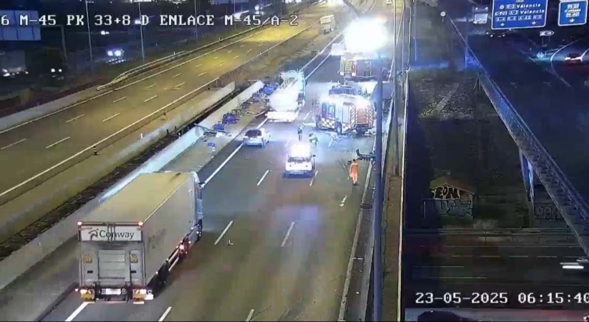 Dos accidentes de tráfico en Torrejón de Ardoz y San Fernando de Henares.