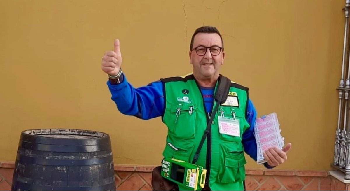 Vendedor de la ONCE