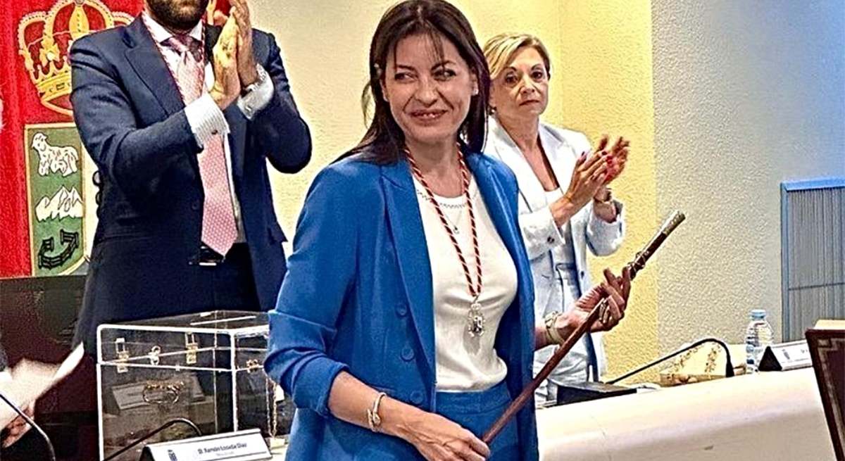 La alcaldesa de Majadahonda, Lola Moreno