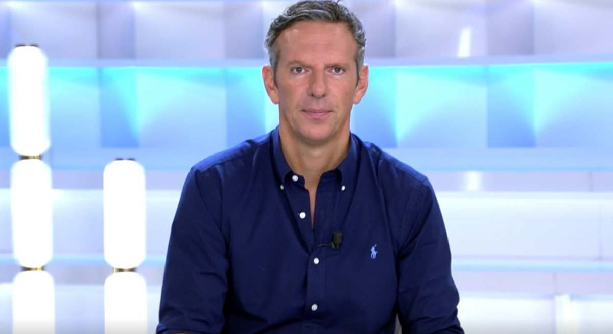 Joaquín Prat en el plató de Vamos a ver de Telecinco