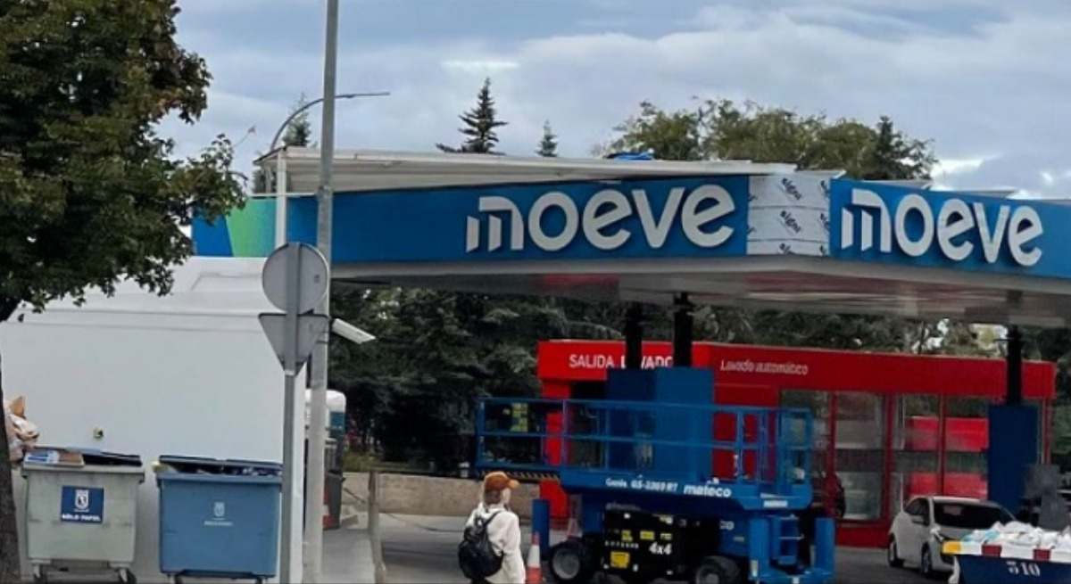 Una estación de servicio de Moeve
