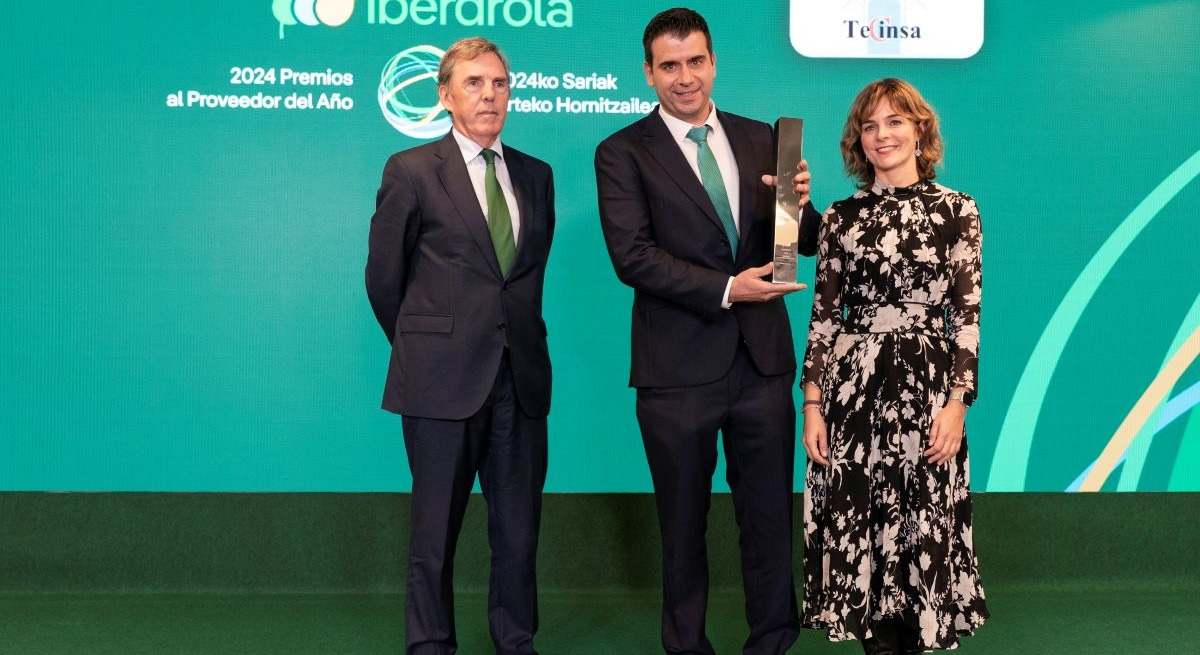 Tecinsa, premio Proveedor del año de Iberdrola