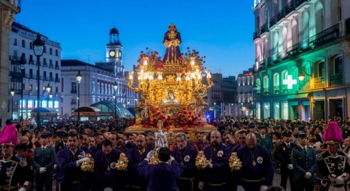 Paso de la Semana Santa.