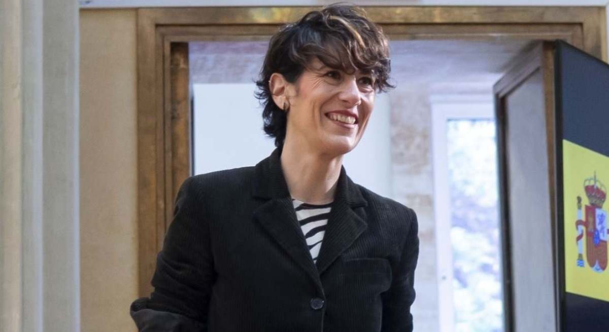 La ministra de Seguridad Social, Elma Saiz. EFE.