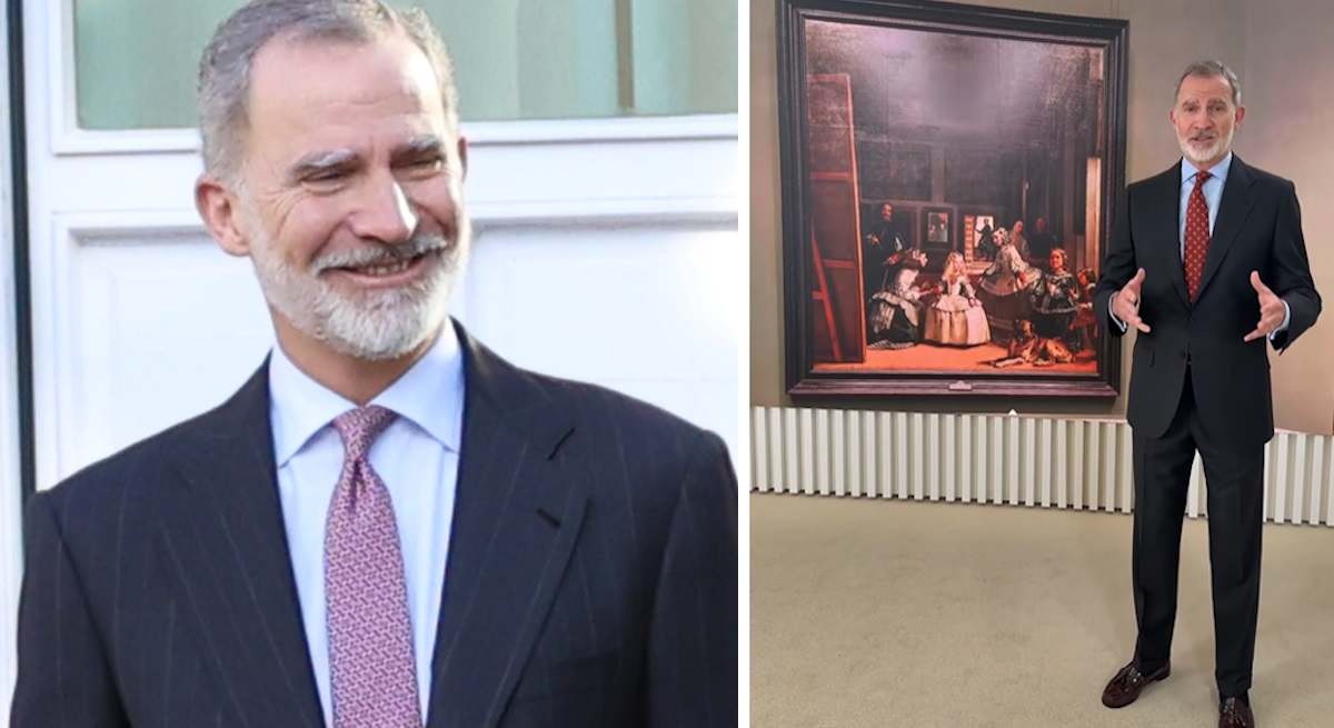 Felipe VI en el canal de Instagram del Prado