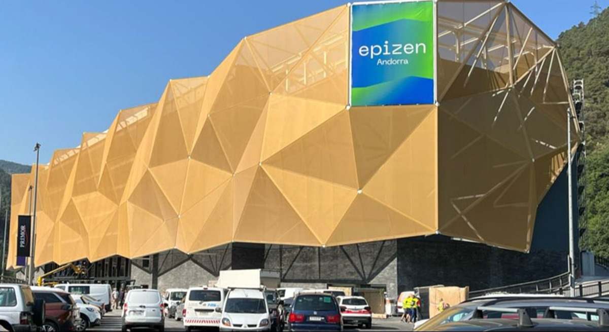 Centro comercial Epizen en Andorra, donde abrirá Family Cash.