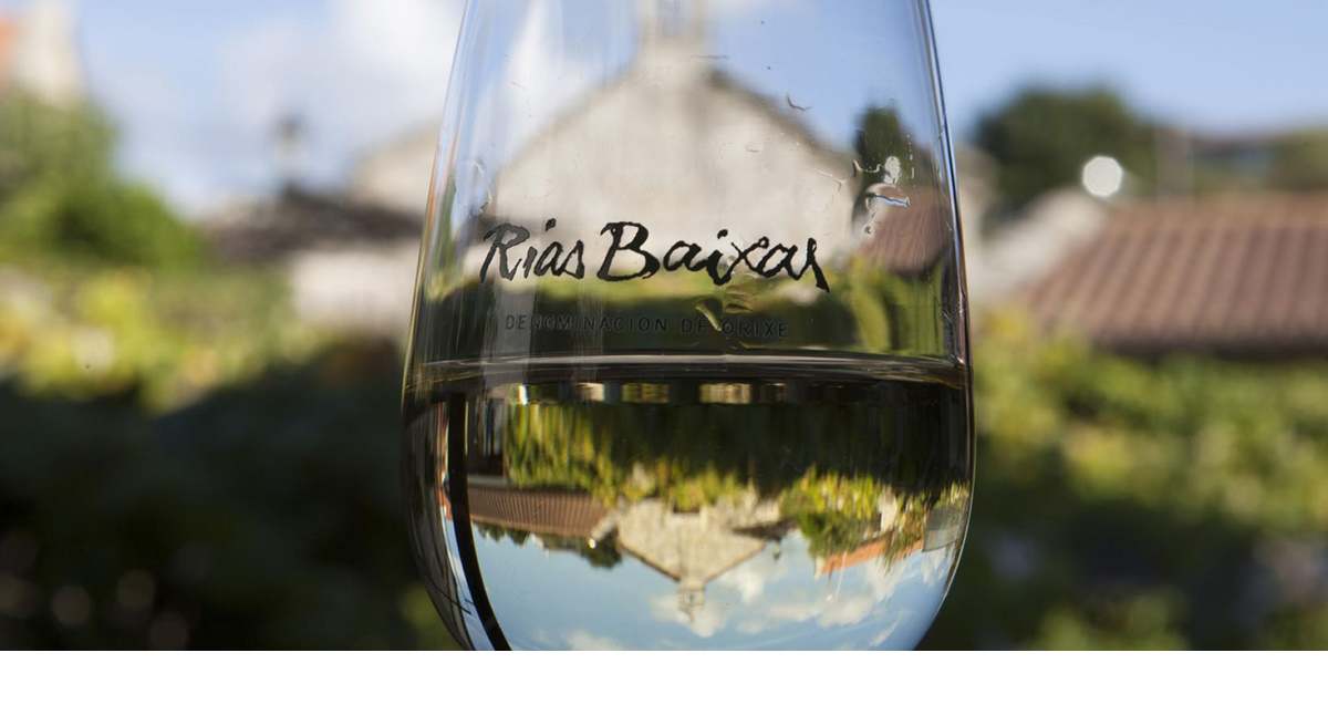 Vino de la D.O Rías Baixas.