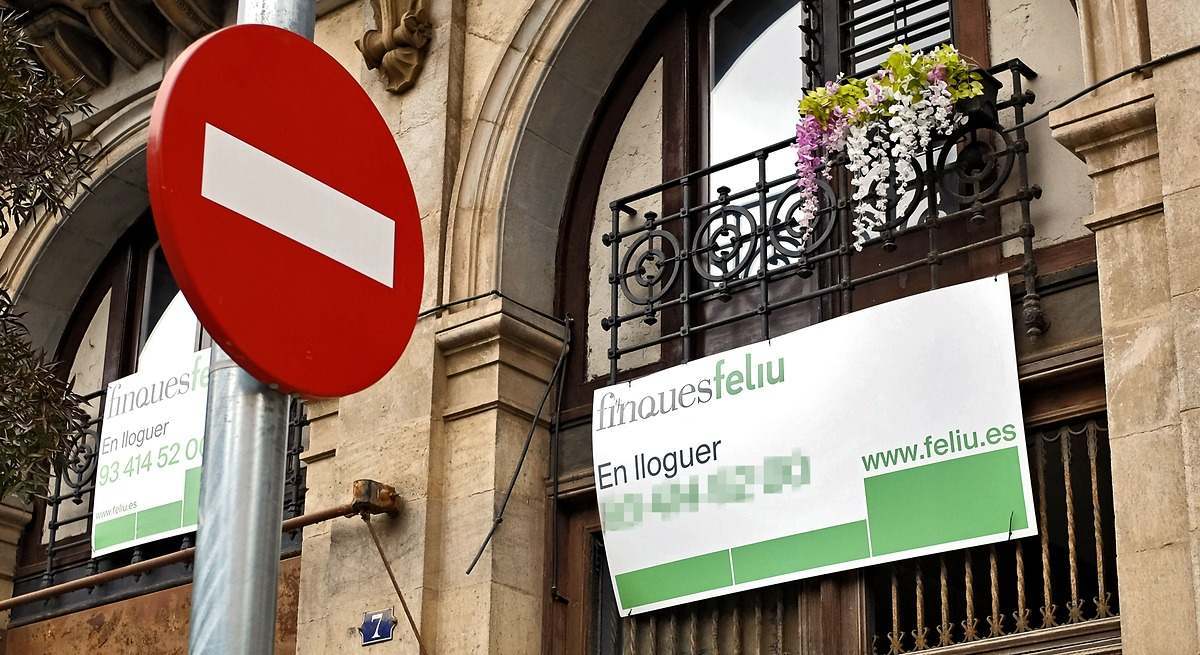 Piso en alquiler en Barcelona. Foto: Luis Moreno