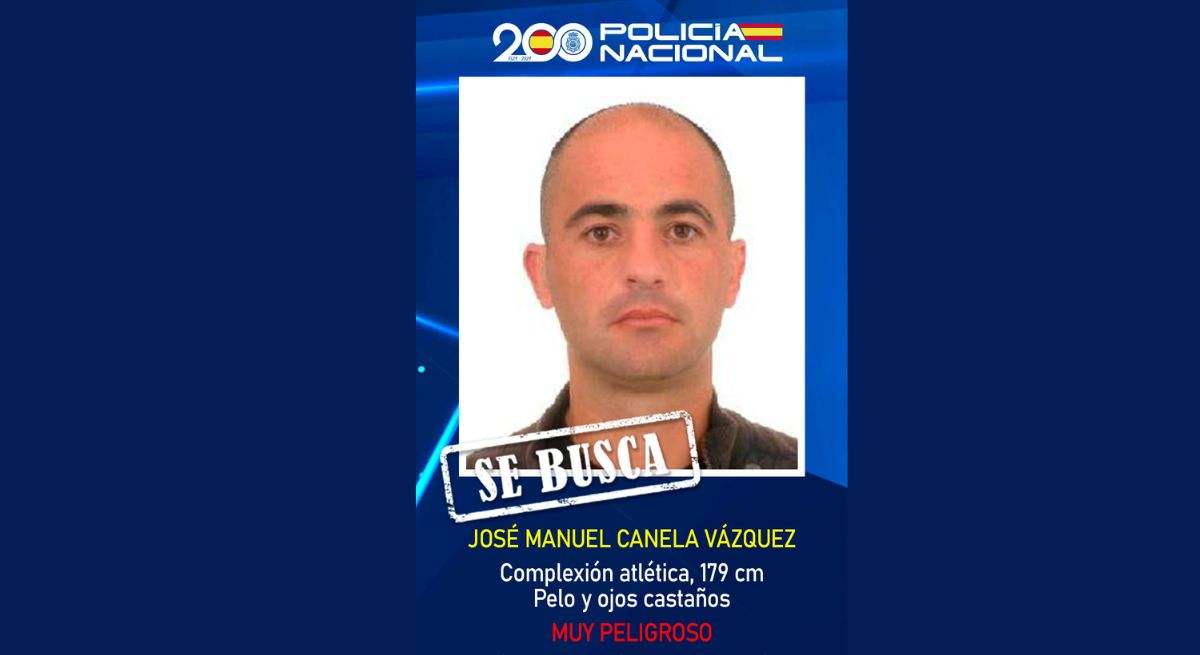 Uno de los fugitivos más buscados por la Policía. / Foto: @Policia