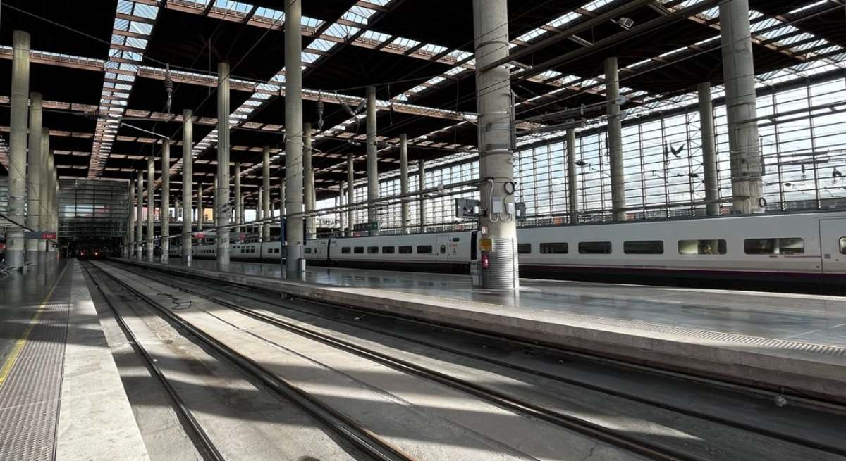Estación de Puerta de Atocha, en Madrid.