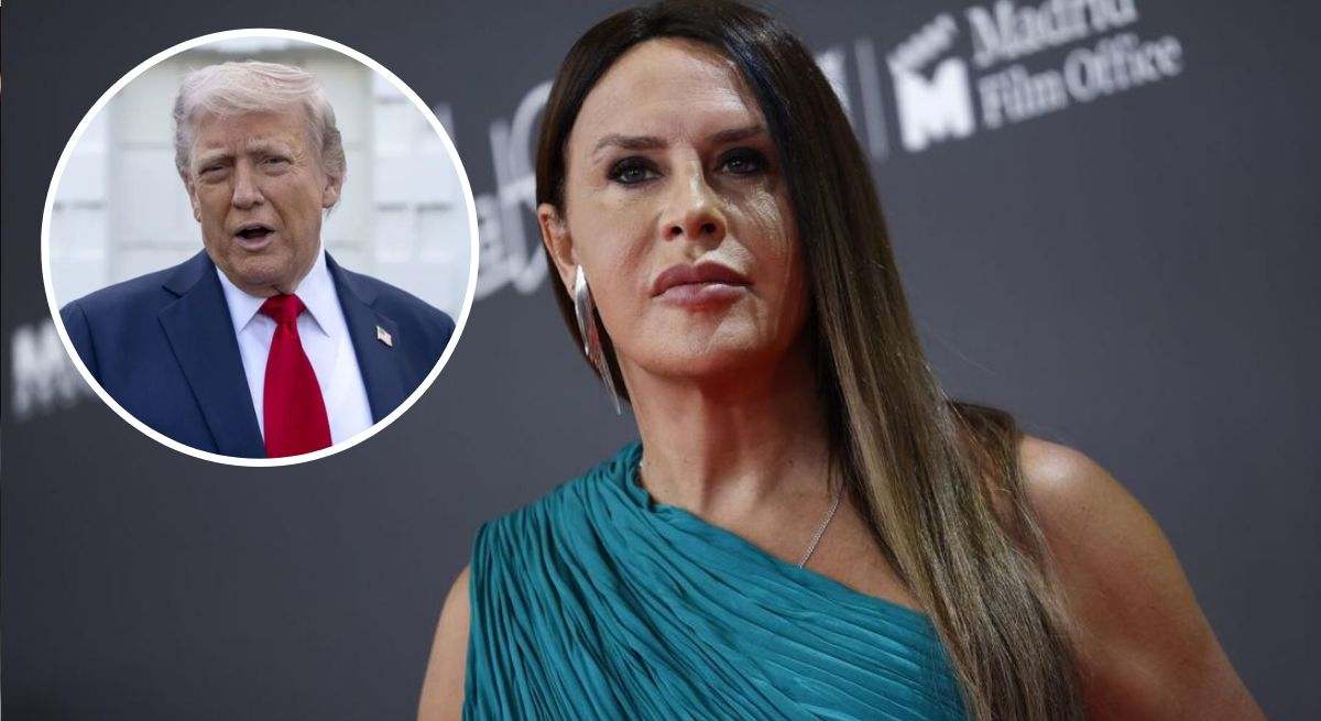 Karla Sofía Gascón y Trump