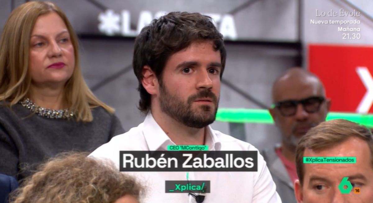 Rubén Zaballos, propietario de 200 viviendas en España. / Foto: laSexta Xplica