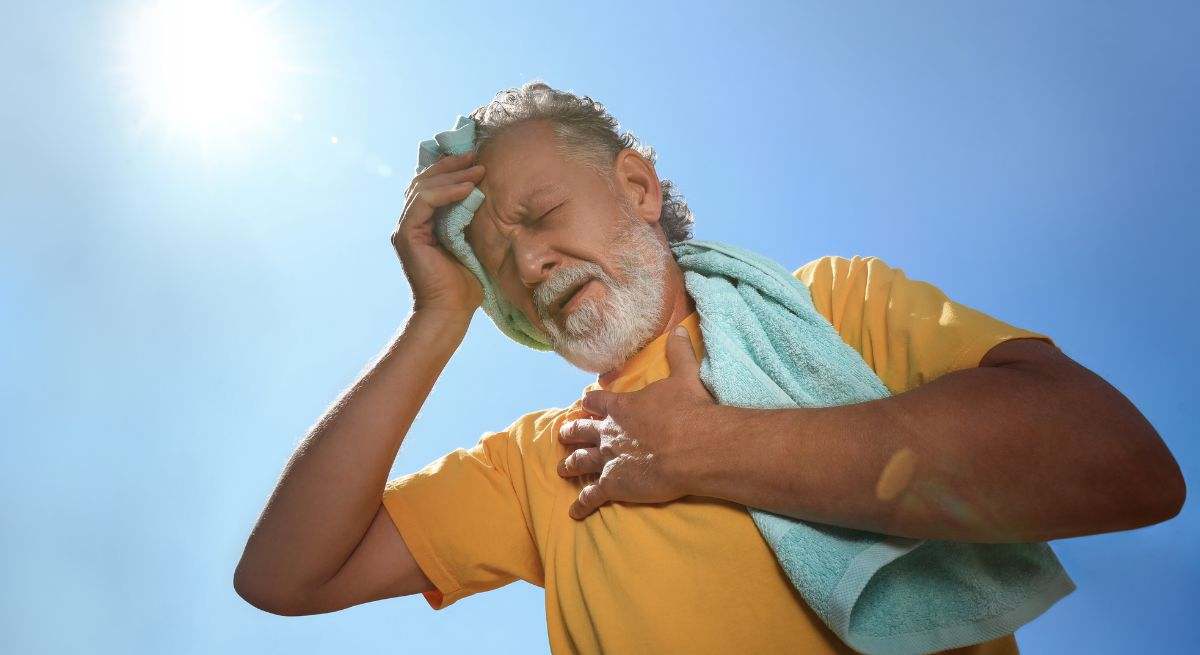 Un golpe de calor