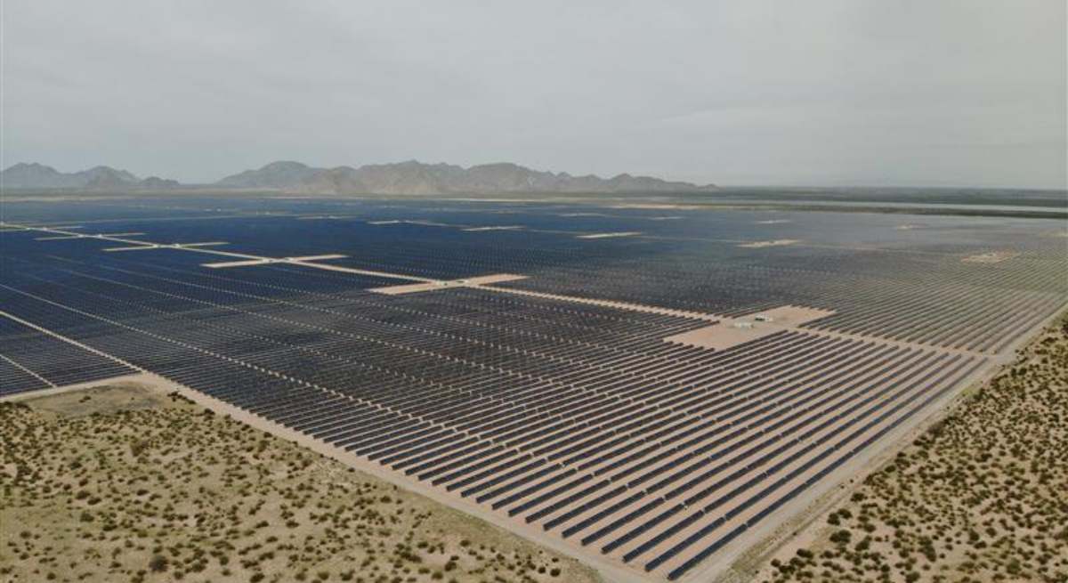 Planta fotovoltaica de Villanueva, en Viescas (estado de Coahuila). / Solarig