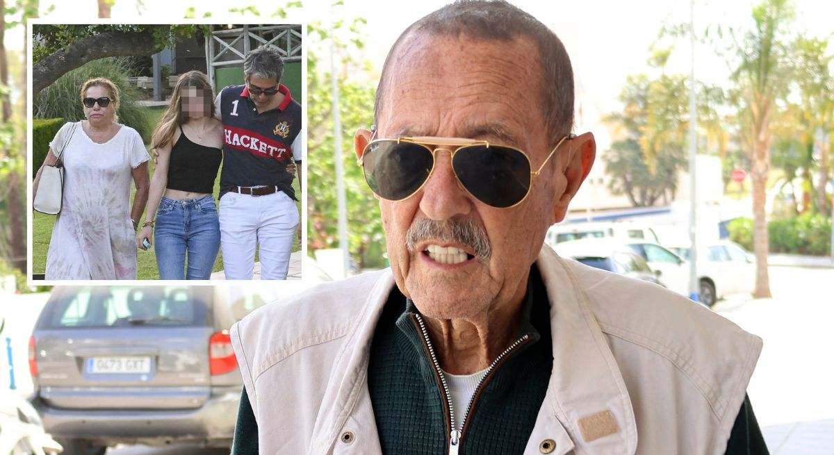 Julián Muñoz y su familia