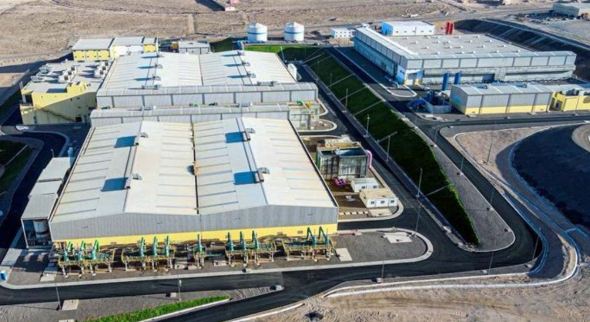 Planta desaladora de Agadir.